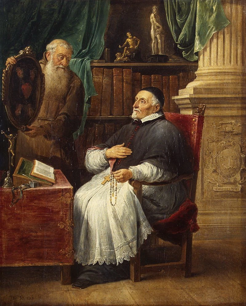 Ritratto del vescovo Antonio Triest e di suo fratello Eugenio cappuccino - Hermitage Museum